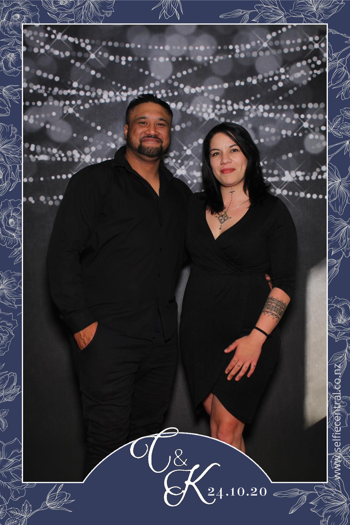 Christopher & Kataraina's wedding | View more photos from the event at gallery.photobooth.co.nz/u/SelfieCentral/Christopher-Katarainas-wedding